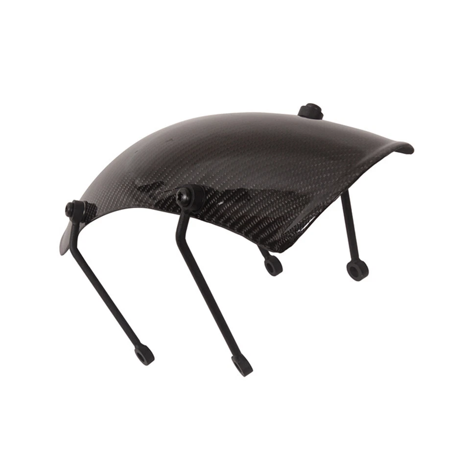 Брызговик на переднее крыло мотоцикла из углеродного волокна для BMW R80 R100 - Изображение 3 из 4