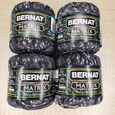 Bernat Matrix Trellis Ladder Yarn Lot Of 4 Se...