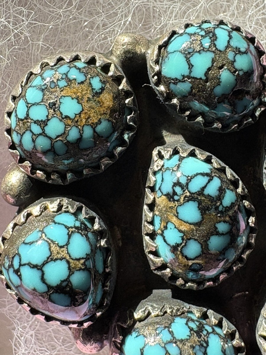 COLLECTOR QUALITY LANDER BLUE TURQUOISE RING | eBay