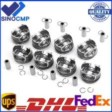 8x Piston Rings Set For Mercedes-Benz X166 W221 W222 GL500 S500 M278 4.6T 4.7T