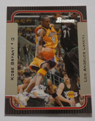 2003-04 Topps Bowman Card #100 Kobe Bryant Lakers HOF | eBay
