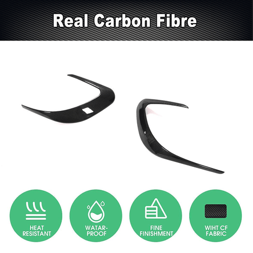 Für Mercedes AMG GT X290 43 53 AMG Carbon Hinten Flossen Flaps Splitter Canards - Bild 5 von 11