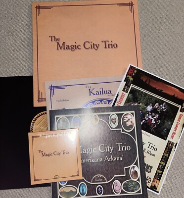 The Magic City Trio - Amerikana Arkana Disc 2 Vinyl LP Ltd Ed New CD & Booklet