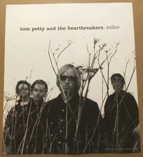 TOM PETTY Ultra Rare 1999 PROMO POSTER for Echo CD 21x24 NEVER DISPLAYED USA