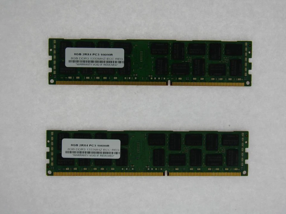 16GB 2X8GB Arbeitsspeicher Für HP Proliant DL380 G7 DL980 G7 ML330 G6 - Bild 2 von 2