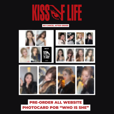 KISS OF LIFE PRE-ORDER KTOWN4U YES24 KOREA WHO IS SHE OFFICIAL