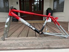 BMX Bike-Old School Red Vintage Bicycle Parts for sale | eBay