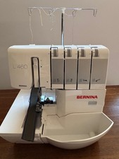 Bernina Overlock L460 – sehr guter Zustand, Zubehör + Anschiebetisch, 3 Nähfüße