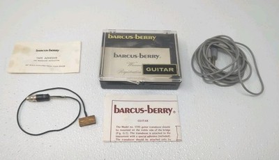 Vintage '70's Barcus-Berry Model 1355 Transducer for Guitar