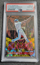 2022 Donruss HOF Vladimir Guerrero Unleashed /99 Gold PSA 10 POP 1!