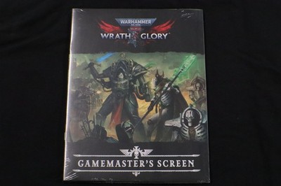 WARHAMMER 40K WRATH AND GLORY GM SCREEN New SEALED