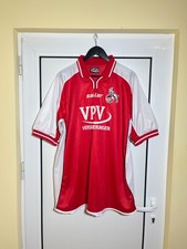 Vintage Saller 1.FC Koln #8 Scherz 2002-2003 Home Football Jersey Men's Size XXL