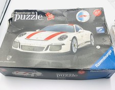 Ravensburger 3D Puzzle Porsche 911R 108pc Plastic White/Red/Black MPN 12 528 9