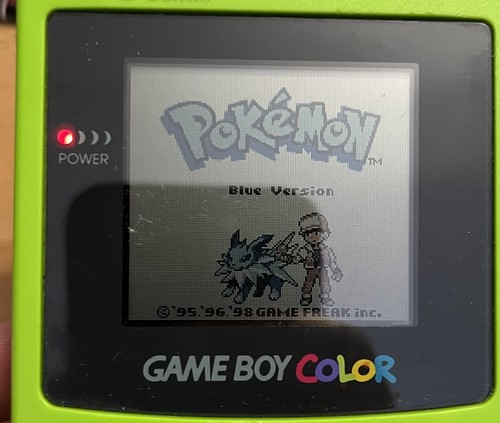 Pokémon: Blu Version Authentic Nintendo Game Boy W/Manual- WORKS & SAVES - Picture 9 of 10
