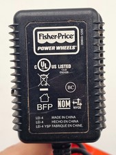 Fisher-Price Power Wheels 00803-1295 Class 2 Battery Charger Cord