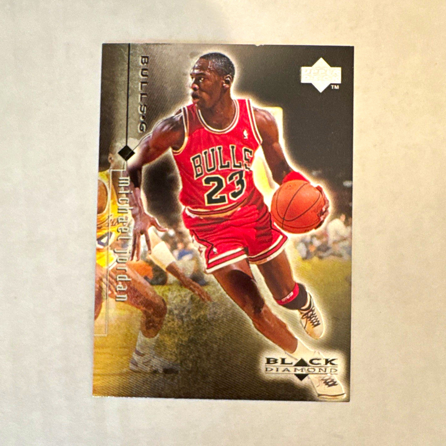 Upper Deck 1998-99 Black Diamond Michael Jordan Chicago Bulls #3 [Base]