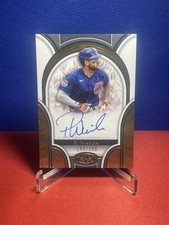 2023 Topps Tier One - Prime Performers Autographs Patrick Wisdom #PPA-PW /299...