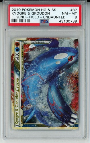 Kyogre & Groudon LEGEND graded PSA 8 for sale on eBay
