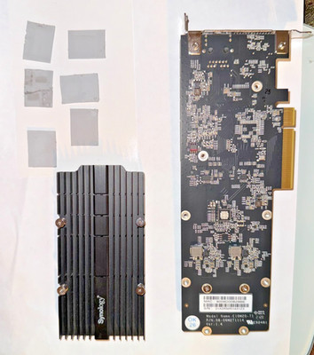 Used Synology E10M20-T1 M.2 SSD & 10GbE Combo Adapter Card NVME Accelerator RJ45