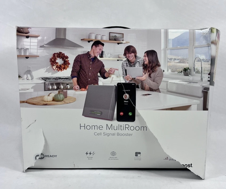 Amplificador de señal de teléfono celular multiroom weBoost Home todos los operadores nuevo caja abierta Foto 2 de 4