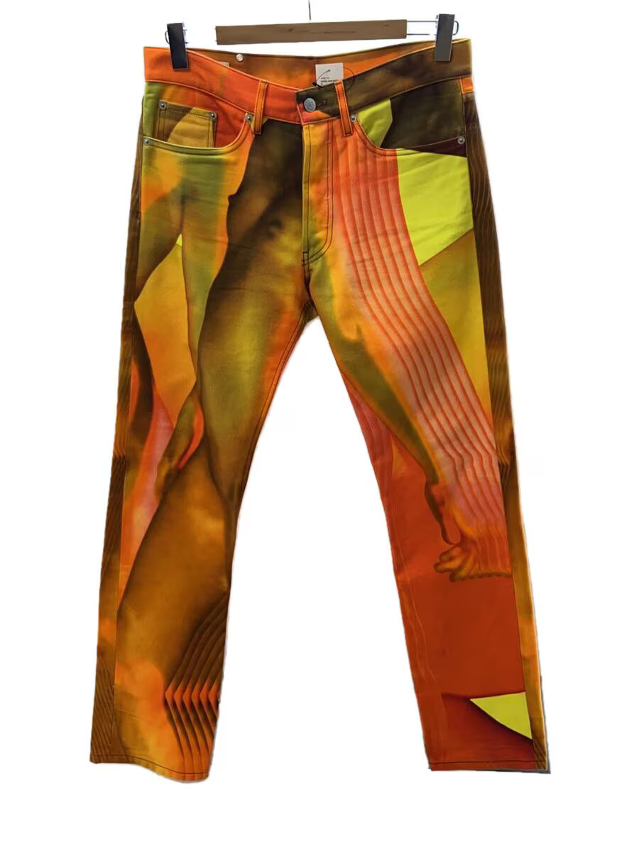 DRIES VAN NOTEN straight Pants orange 31 Used | eBay