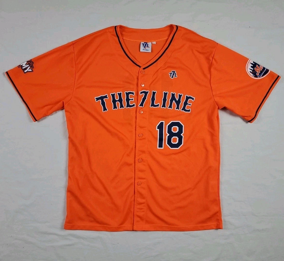 New York Mets ユニフォーム Lサイズ オレンジ Preços baixos em New York mets Laranja MLB Jerseys | eBay