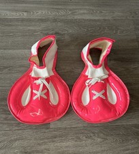 Vintage 90s Pink Clown Shoes Oversized Costume Circus Halloween Shoe Covers