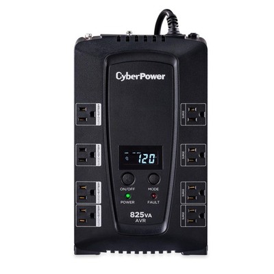 CP825AVRLCD Intelligent LCD UPS Battery Backup and Surge Protector, 825VA/450...