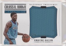 2017-18 Panini National Treasures Colossal Rookie Materials /99 Dwayne Bacon 8f4