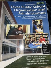 Texas Public School Organization and Administ...