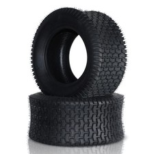 2pcs 23x10.50-12 Lawn Mower Garden Tractor Turf Tires 4 Ply Tread Depth 0.24
