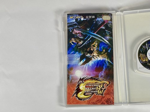 Lot3 PSP Monster Hunter Portable 3rd - 3 set - Sony PlayStation Portable Game JP - Picture 13 of 24