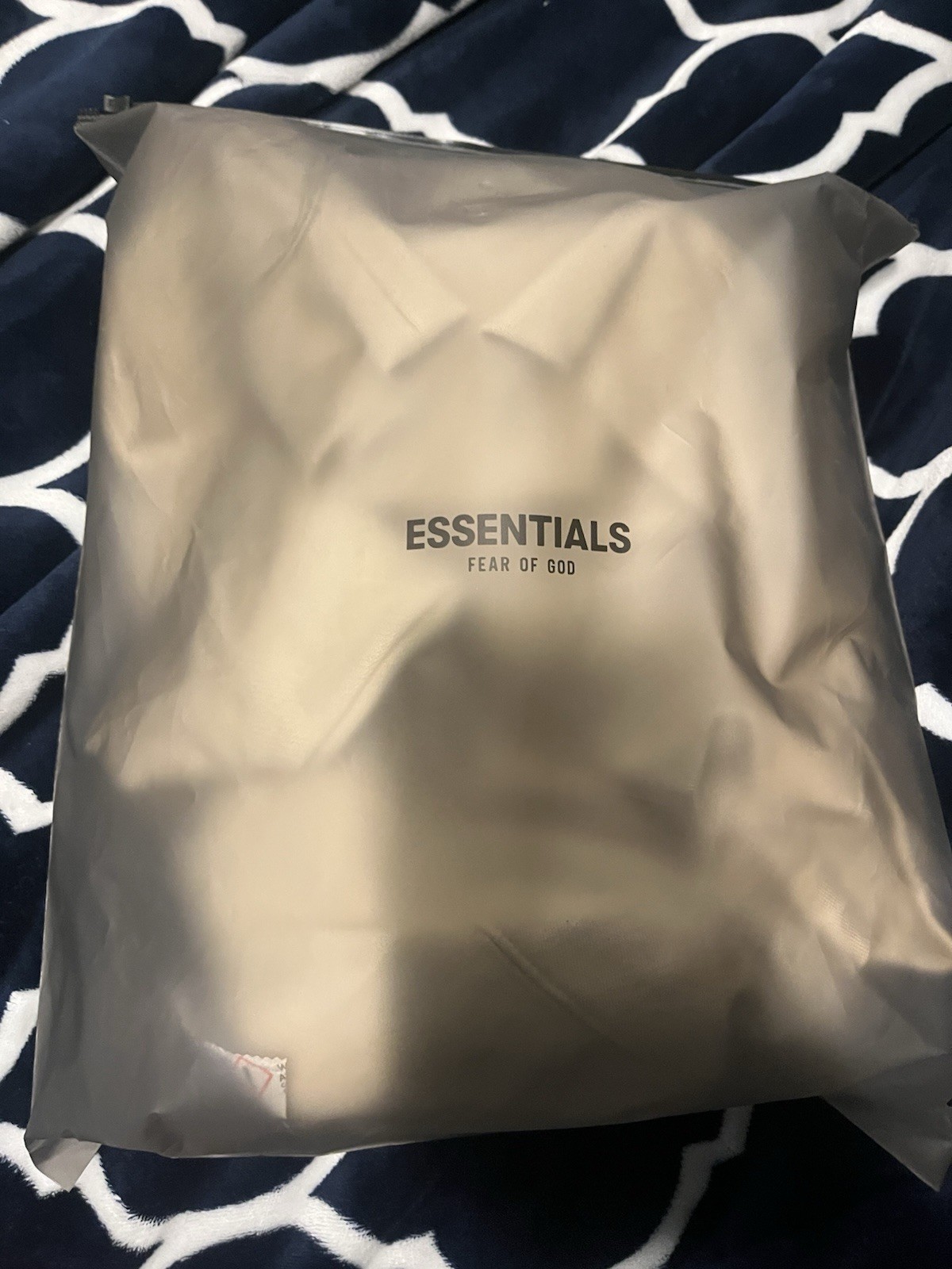 Essentials Fear of God Beige Hoodie Men's Pullover Long Sleeve Hooded M thumbnail 3