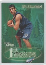 1999-00 Skybox Apex 1st Impressions Wally Szczerbiak #17FI 0a1
