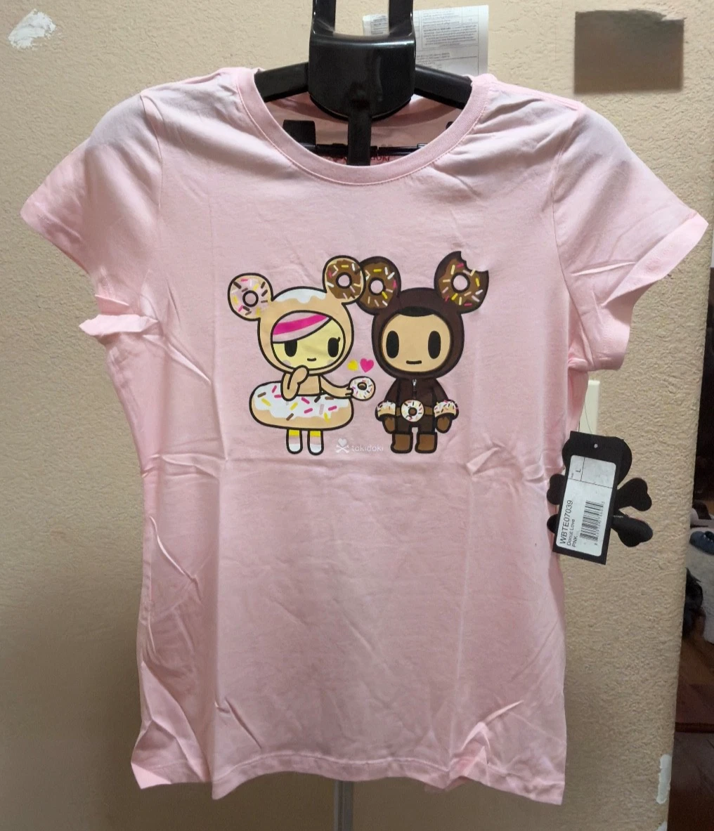 T-shirt Tokidoki Femme - Taille S - Bleu - Coton - Métal Lourd - Neuf Avec étiquettes