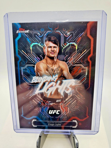 Diego Lopes #BL-4 2025 Topps Finest UFC Blinding Lights card