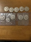 kennedy half dollars 40 % Silver Lot Of 10