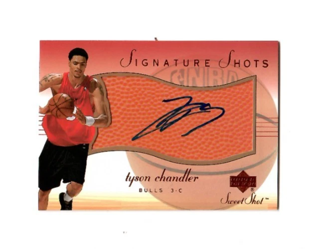 Tyson Chandler Basketball Autographed Sports Trading Cards