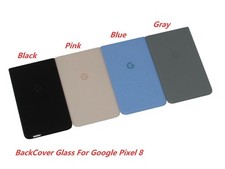 Battery Back Door Glass For Google Pixel 8 Replacement BackCover Glass US SHIP