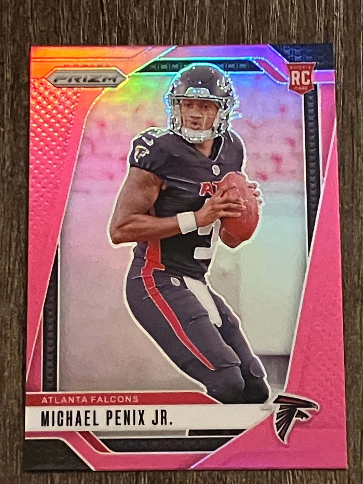 2024 Panini Pink Prizm Michael Penix Jr. Rookie #378 (RC)