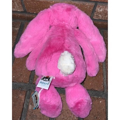 Jellycat London Medium Bashful Hot Pink Bunny Plush Stuffed Animal