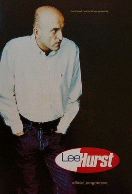 Lee Hurst 1997 offizielles Tourprogramm. Special Guests Andrew Pipe/Fred MacAulay+