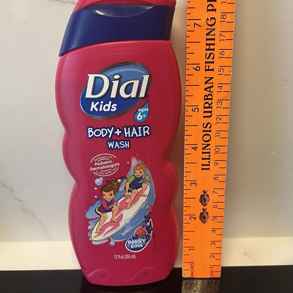 Dial Kids Berry Cool Body & Hair Wash Berry Cool Clean! 12 fl oz Ages 6+ 2014 - Image 3 of 4
