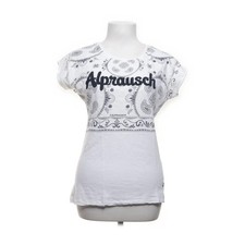 Alprausch, T-shirt, Größe: L, Weiß/Schwarz, Print, Damen #TDy