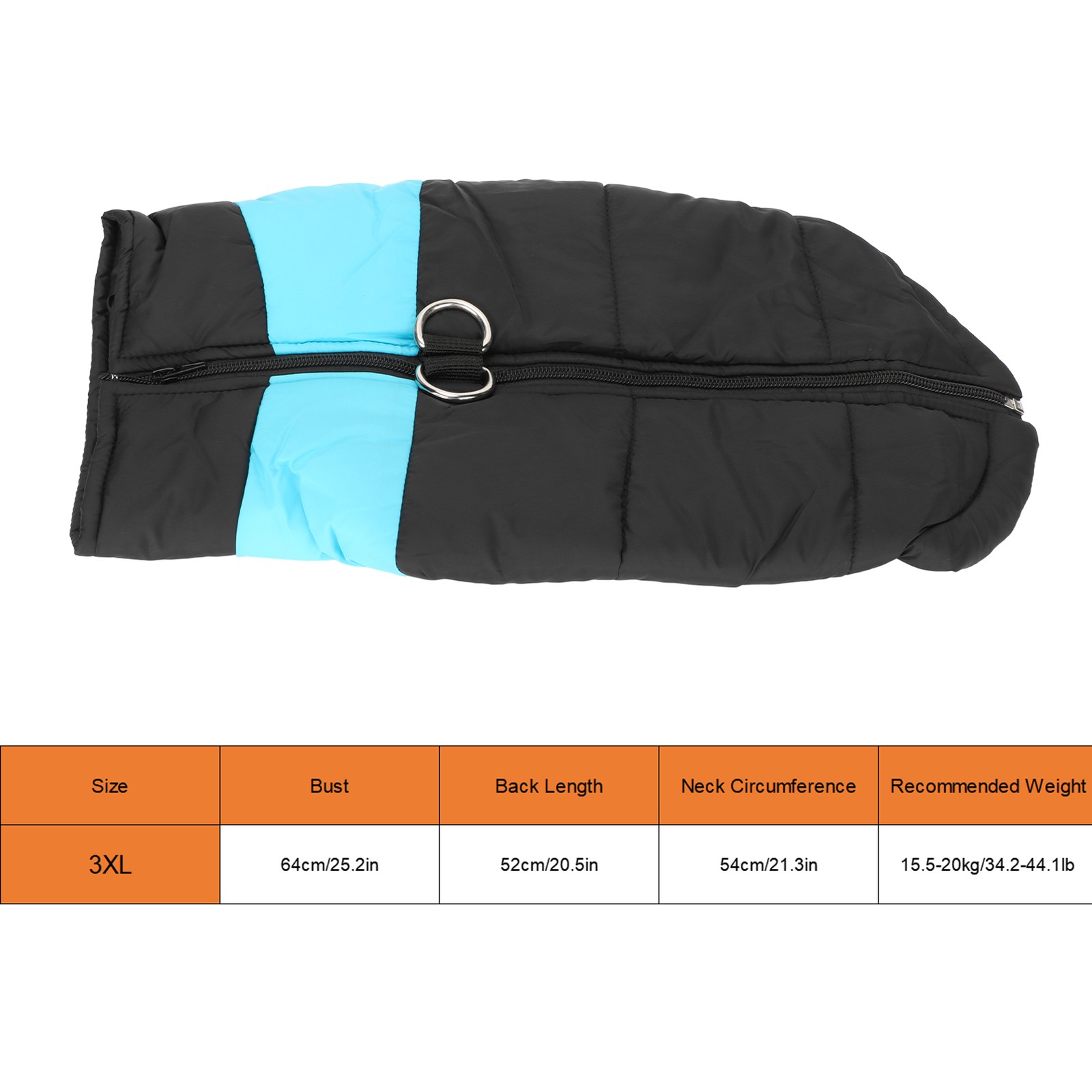 Cute Stylish Dog Winter Jacket Thickened Hair Protection For Medium Large Dogs
