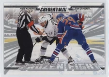 2024-25 Upper Deck Credentials Frozen Fight Anze Kopitar Leon Draisaitl #KD