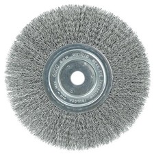 USA Made 8" Steel Wire Wheel Brush