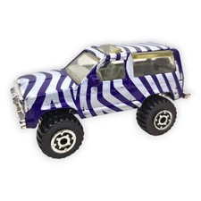 Matchbox Ford Bronco II Zebra Pick Up Truck 1 57 China 1987 Modellauto Auto Car