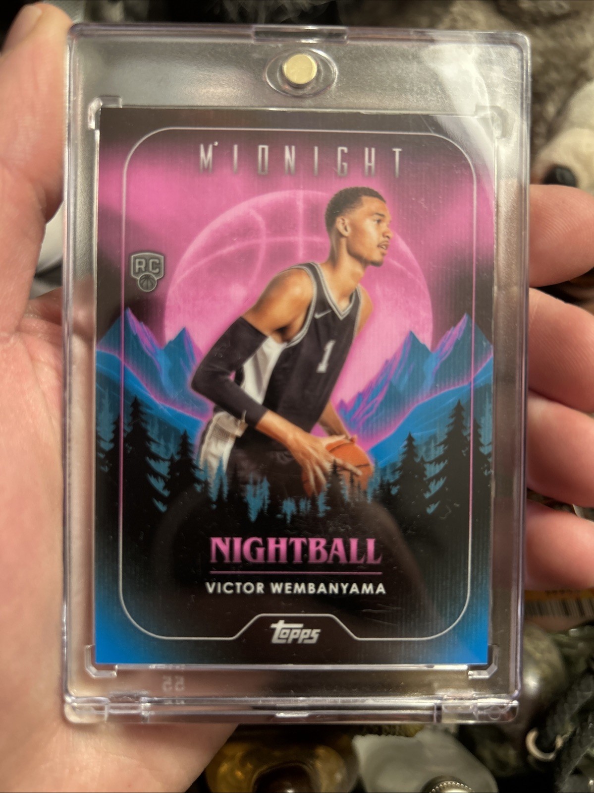 2023-24 Topps Midnight - Nightball Victor Wembanyama #NB-21 (RC)