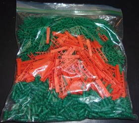 Knex Bulk Lot (4000+ Pieces/15+ lbs) Building Set Rods Connectors K&rsquo;NEX